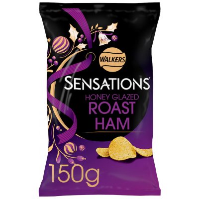 Walkers Sensations bramborové chipsy s příchutí pečené šunky glazované medem 150 g – Zboží Mobilmania
