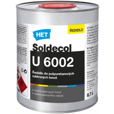 Soldecol Uretanové Ředidlo U6002 0,7 l – HobbyKompas.cz
