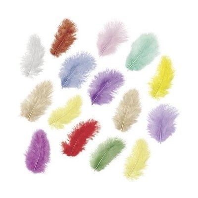 Knorr Peříčka (15ks) pastelový mix 4g Marabu – Sleviste.cz