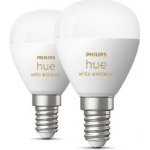 Philips SADA 2x LED Stmívatelná žárovka Hue WHITE AMBIANCE P45 E14/5,1W/230V P5748 – Zboží Mobilmania