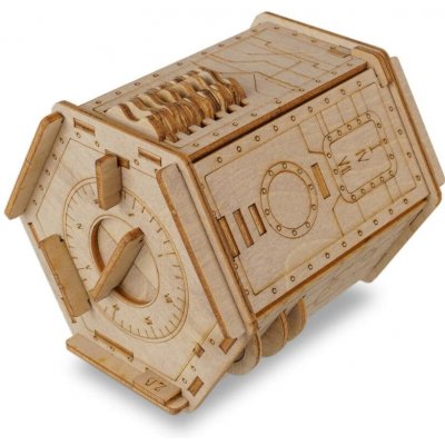 EscapeWelt Dřevěný hlavolam Secret Treasure Box – Zboží Dáma