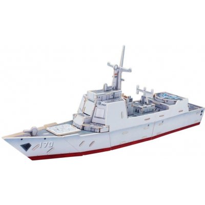Robotime 3D puzzle Torpédoborec Typ 052C 91 ks – Hledejceny.cz