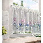 Dekorační krátká vitrážová záclona do kuchyně ESTER 150x60 cm MyBestHome – Hledejceny.cz