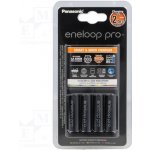 Panasonic Eneloop Charger BQ-CC55 + 4 x R6/AA Eneloop PRO 2500mAh BK-3HCDE K-KJ55HCD40E – Zbozi.Blesk.cz