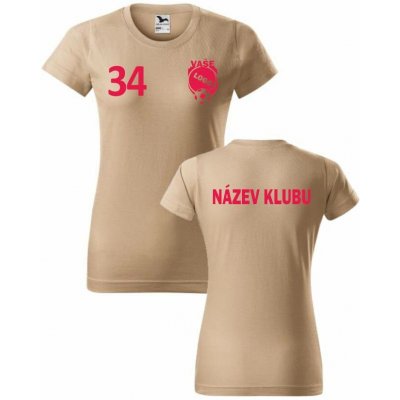 On Design dámská klubová trička písková – Zboží Dáma