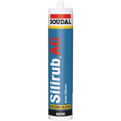 SOUDAL Silirub AC silikon 310g transparentní – Zboží Mobilmania