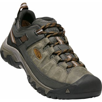 Keen Targhee III WP M black olive golden nízké nepromokavé kožené