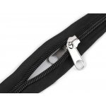 Zip stanový spirálový šíře 10 mm s oboustranným jezdcem délka 195 cm - černá – Hledejceny.cz