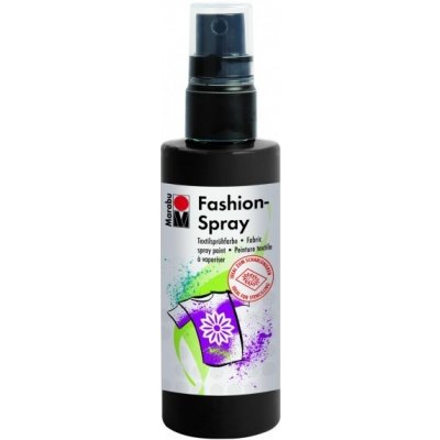Fashion Spray Marabu 100 ml 073 Černá – Zboží Dáma