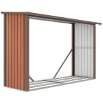 PENTA CZ s.r.o. Přístřešek na dřevo G21 WOH 335 - 242x89 cm, hnědý – Sleviste.cz