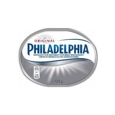 Krémový sýr Philadelphia 125 g – Zbozi.Blesk.cz