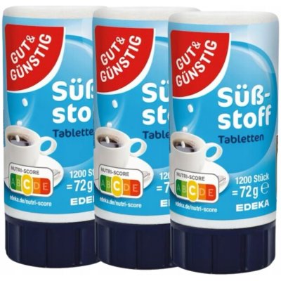 Edeka Sladidlo dávkovač 1200 tablet – Zboží Dáma