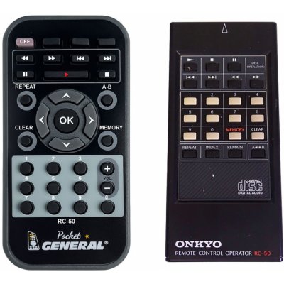 Dálkový ovladač General ONKYO RC-50 – Zboží Živě