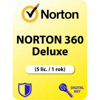 Norton 360 DELUXE 50GB + VPN 1 lic. 5 lic. 12 mes. (21405797)