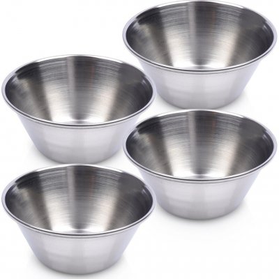 Excellent Houseware Misky na DIP nerezové d10 x 4,5 cm sada 4ks – Hledejceny.cz