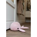 Bílá dveřní zarážka velryba Whale - 20*31*17cm - J-Line by Jolipa – Hledejceny.cz