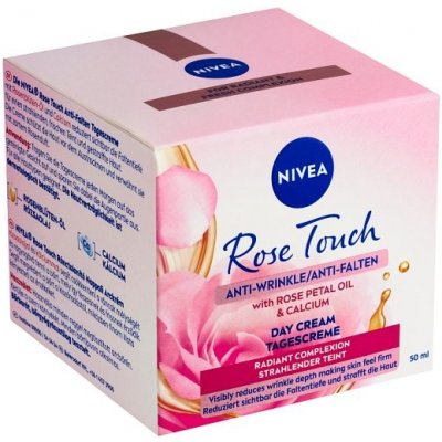 Nivea Rose Touch Denní krém proti vráskám 50ml