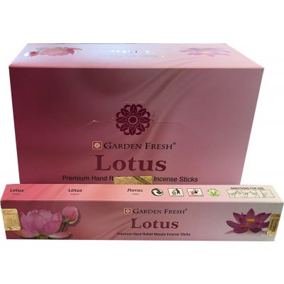 Garden Fresh Lotus indické vonné tyčinky 15 g – Zboží Dáma