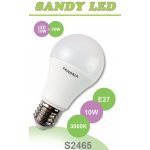 SANDRIA LED žárovka E27 S2465 SANDY LED E27 A60 10W SMD 3000K – Zboží Mobilmania