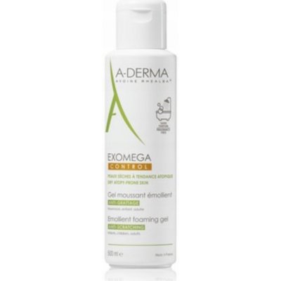 A-Derma Exomega Control Emollient Shower Oil zvláčňující sprchový olej pro suchou pokožku se sklonem k atopii 500 ml
