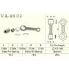 VESRAH ojniční sada KAWASAKI KX 125 (KX125) 94-97 (VA8003) vyrobeno v Japonsku
