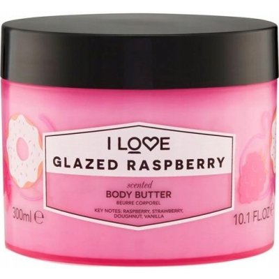 I Love tělové máslo Glazed Raspberry (Body Butter) 300 ml