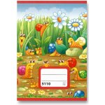 Papírny Brno Sešit A5 čtverečkovaný 5110 – Zboží Dáma