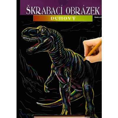 Artlover škrabací obrázek duhový Tarbosaurus – Hledejceny.cz