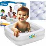 Bestway Nafukovací cestovní vanička 86 x 86 x 25cm – Zboží Mobilmania