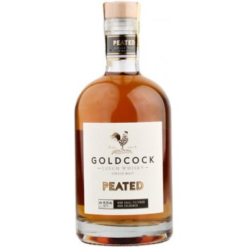 Gold Cock Peated Single Malt 49,2% 0,7 l (holá láhev)