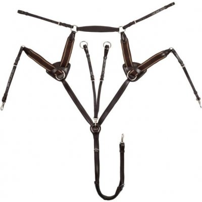 Supreme Equestrian Poprsník pětibodový hnědý – Sleviste.cz