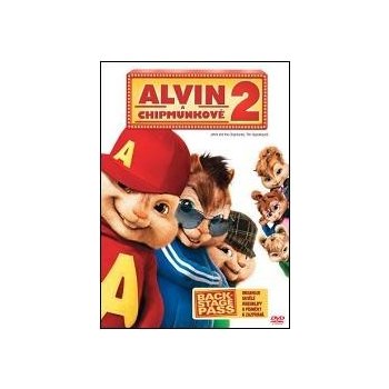 Alvin a Chipmunkové 2 , plastový obal DVD