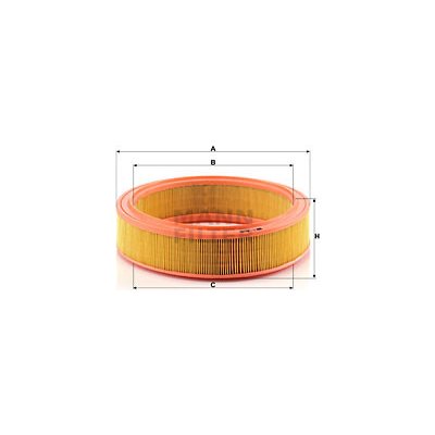 Vzduchový filtr MANN-FILTER C 3078 (C3078) – Hledejceny.cz