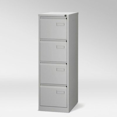 Bisley Kovová kartotéka RS PRO - šedá, čtyři zásuvky – Zboží Dáma