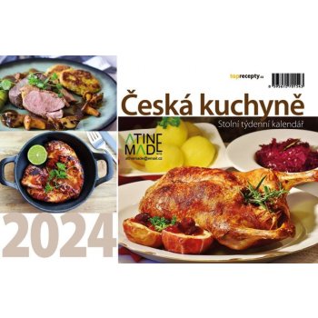 Česká kuchyně stolní týdenní 225 x 150 mm 2024