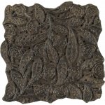 Sanu Babu Antik dřevěná raznice na tisk přehozů s indickým motivem 16 x 8 x 18 cm – Hledejceny.cz