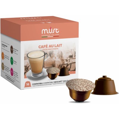 Must Latte Macchiato Cafe au lait do Dolce Gusto 16 ks