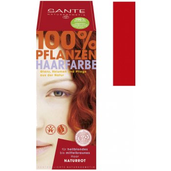 Sante Rostlinná barva na vlasy přírodní červená 100 g
