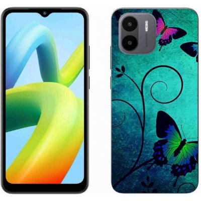 Pouzdro mmCase Gelové Xiaomi Redmi A1/Redmi A2 - barevní motýli – Zboží Mobilmania