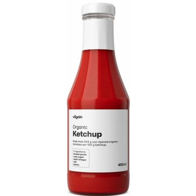 Vilgain Kečup BIO Bez škrobu 450 ml – Sleviste.cz