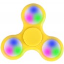 Fidget spinner Svítící ŽLUTÝ