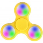 Fidget spinner Svítící ŽLUTÝ – Zbozi.Blesk.cz