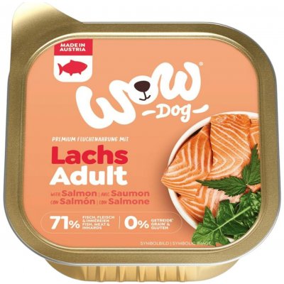 WOW Adult Dog Losos s rajčaty 150 g – Zboží Mobilmania