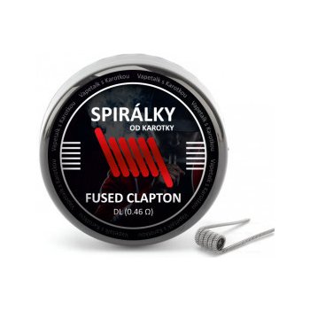 Spirálky od Karotky DL Fused Clapton 0,46ohm 10ks