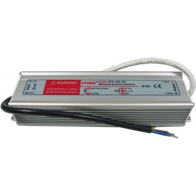 Zdroj - LED driver 12V DC/50W - Jyins LPV-50-12 – Hledejceny.cz