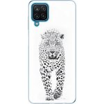 Pouzdro iSaprio - White Jaguar Samsung Galaxy A12 – Zboží Mobilmania