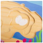 Bigjigs Toys Puzzle Životní cyklus želvy – Zboží Mobilmania
