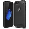 Pouzdro a kryt na mobilní telefon Apple Forcell Carbon Apple iPhone 5 5S SE 2020 černé