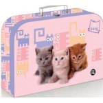 Oxybag Kufřík lamino Mazlíčci koťátka 34 cm – Zboží Dáma