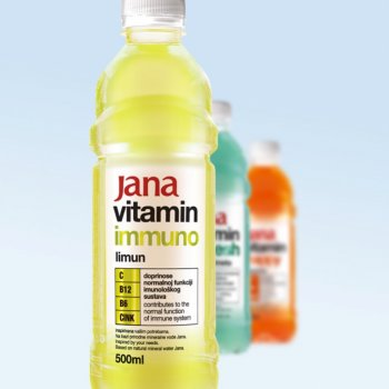 Jamnica Jana Vitamin Immuno citrón 500 ml
